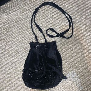 steve madden black purse